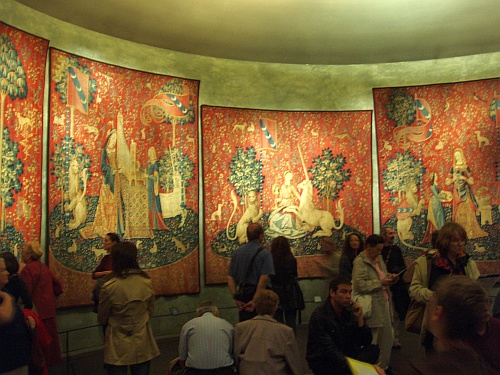 "The Lady & The Unicorn" tapestries, Cluny Museum, Paris